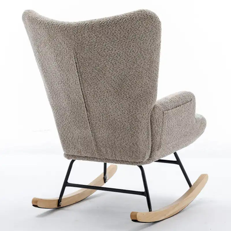 Multicolor Teddy Upholstered Rocking Chair