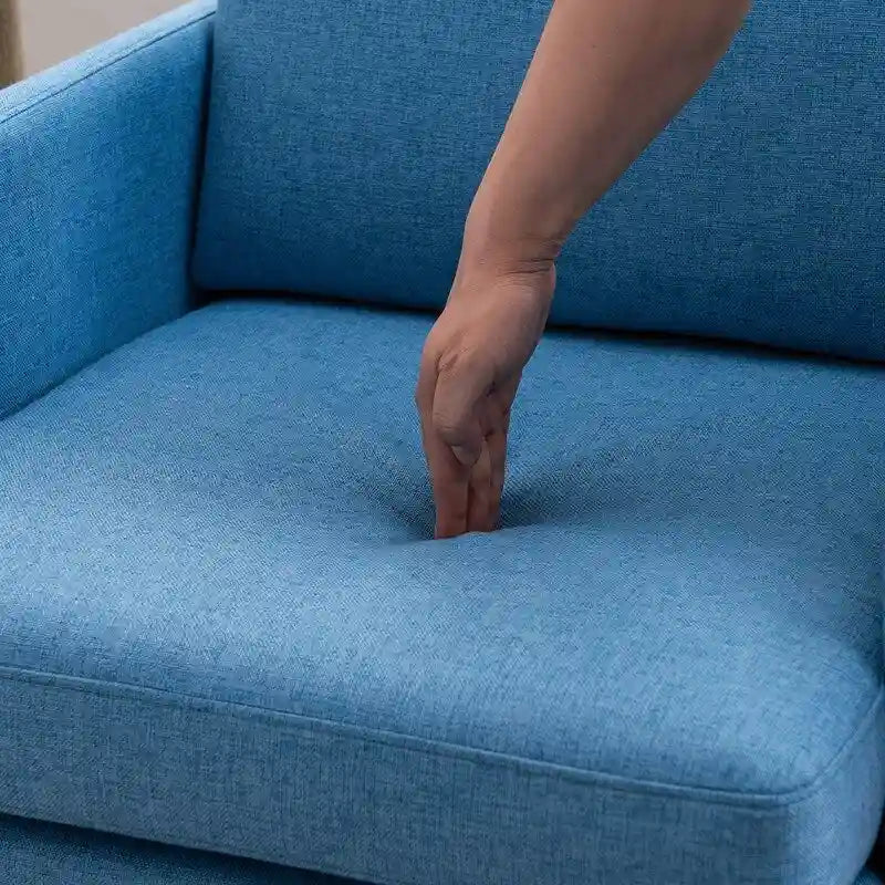 Fabric Upholstered Accent Armchair