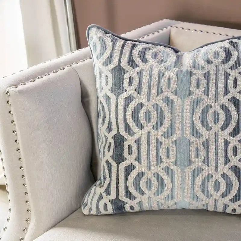 Transitional Microfiber Upholstered Tufted Back Tuxedo Arm Sofa