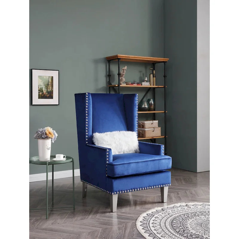 Velvet Accent Chair