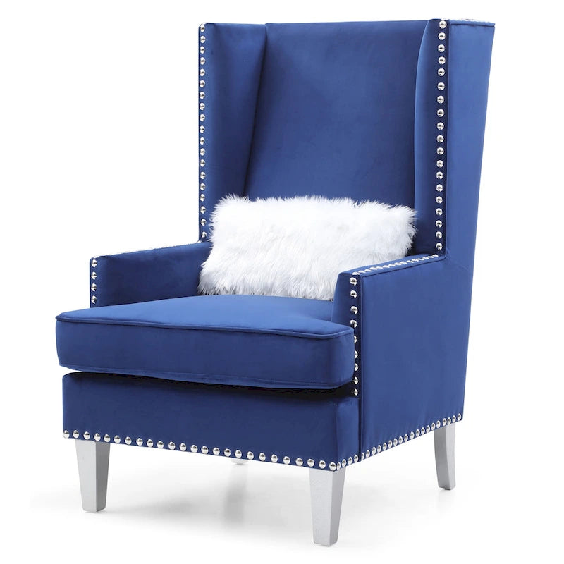 Velvet Accent Chair