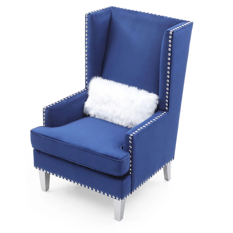 Velvet Accent Chair