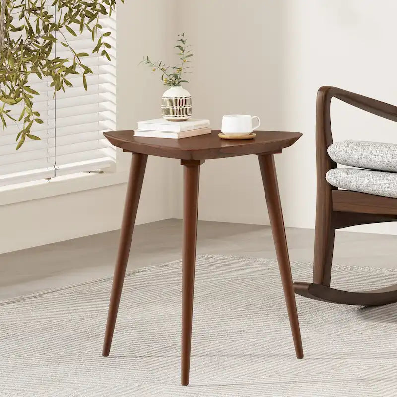 Mid-Century Wood End Table