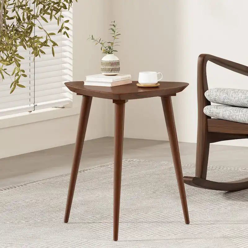 Mid-Century Wood End Table