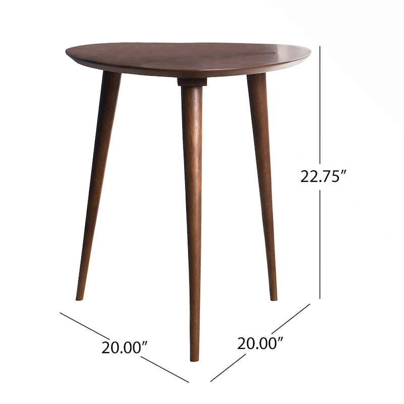 Mid-Century Wood End Table