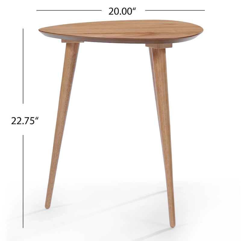 Mid-Century Wood End Table