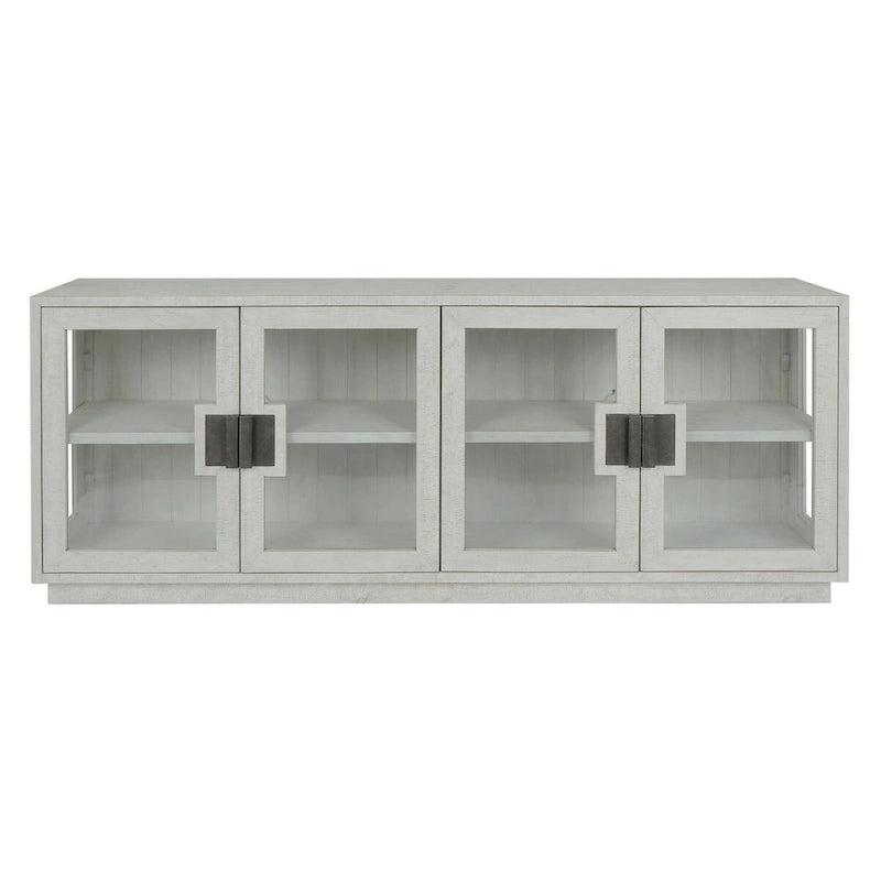 Reclaimed Pine Glass Door Sideboard