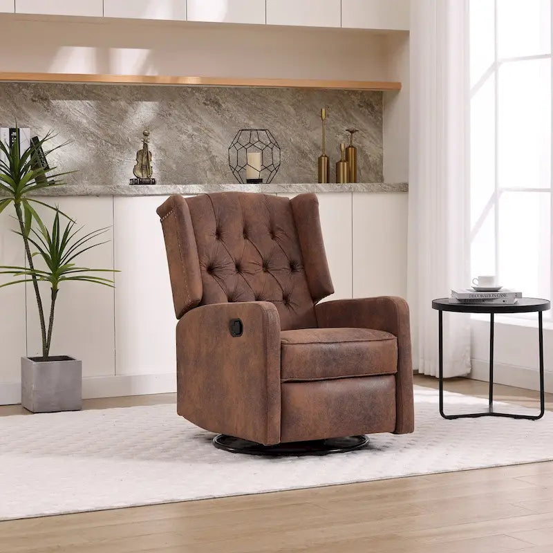 Adjustable Swivel Rocking Recliner Chair