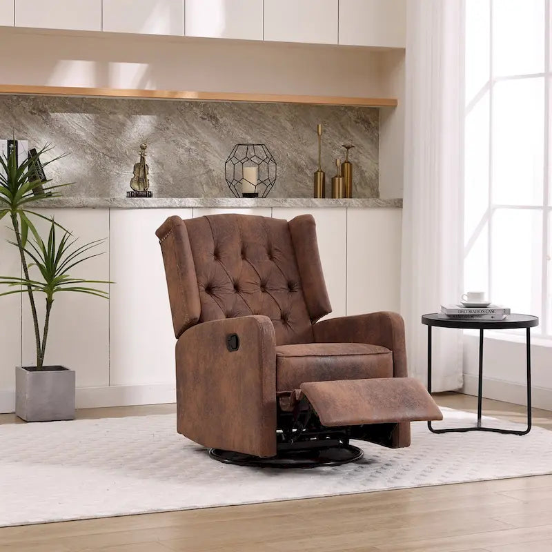 Adjustable Swivel Rocking Recliner Chair