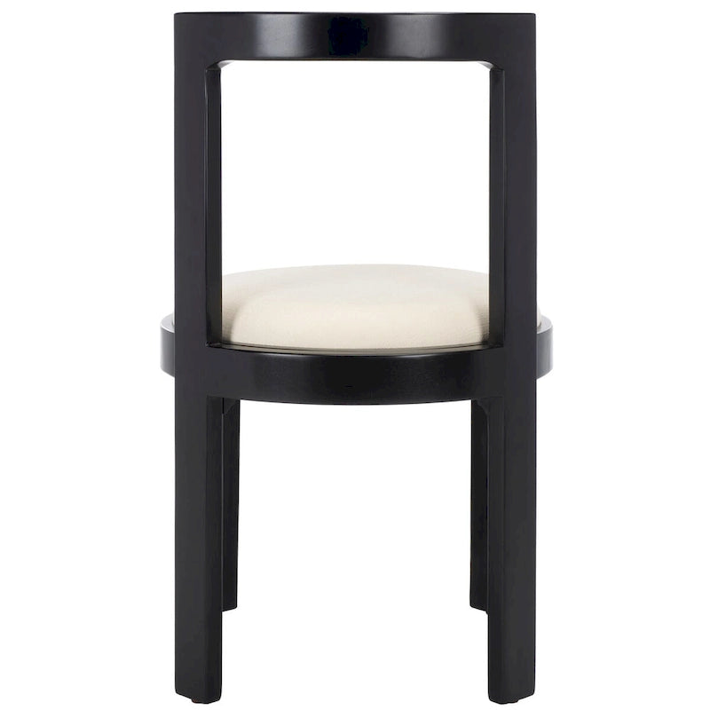 Round Padded Dining Chair Set of 2 - 20W x 21D x 33H Inches